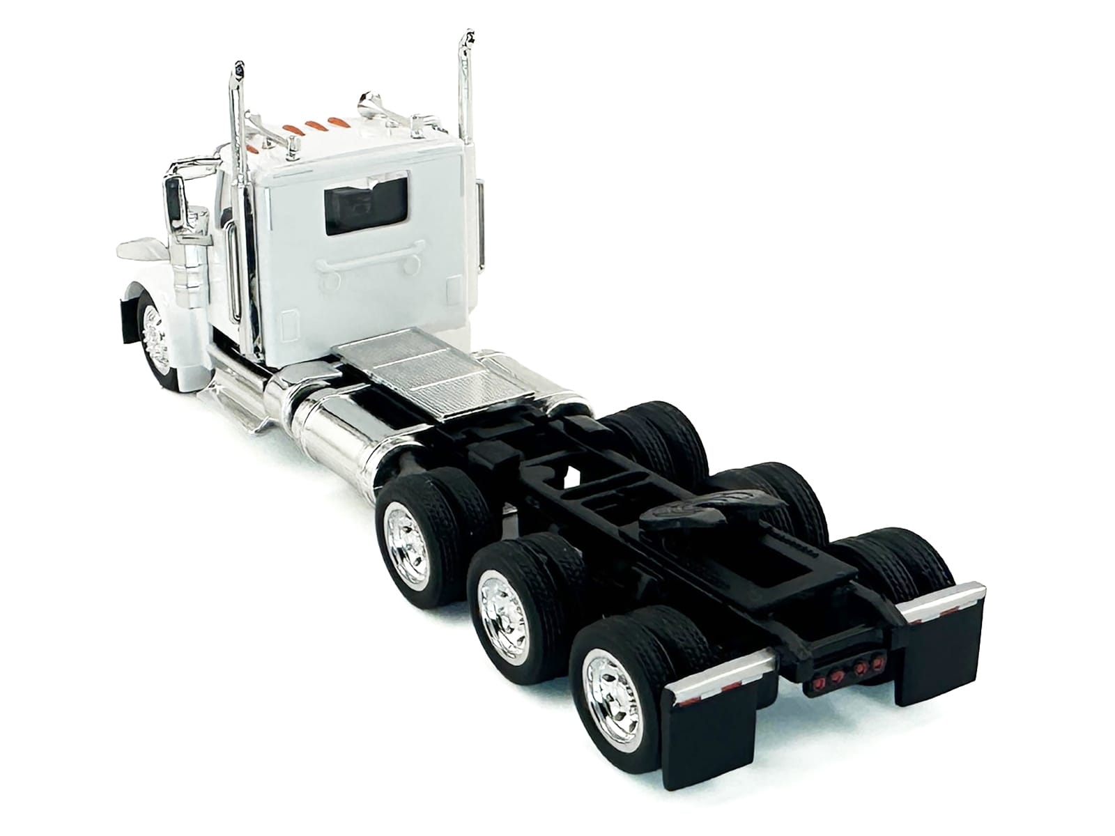 Peterbilt 589 3-Axel Day Cab White 1/87 (HO) Plastic Model Car by HO Logistics - Image 4