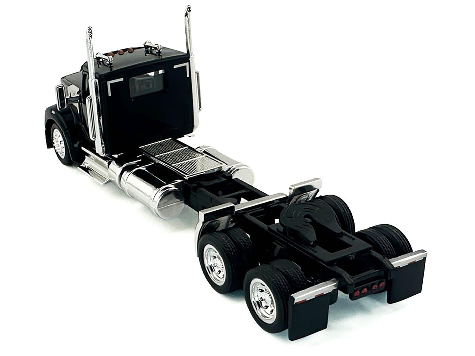 Kenworth W990 2-Axel Day Cab Black 1/87 (HO) Plastic Model Car by HO Logistics - Image 3