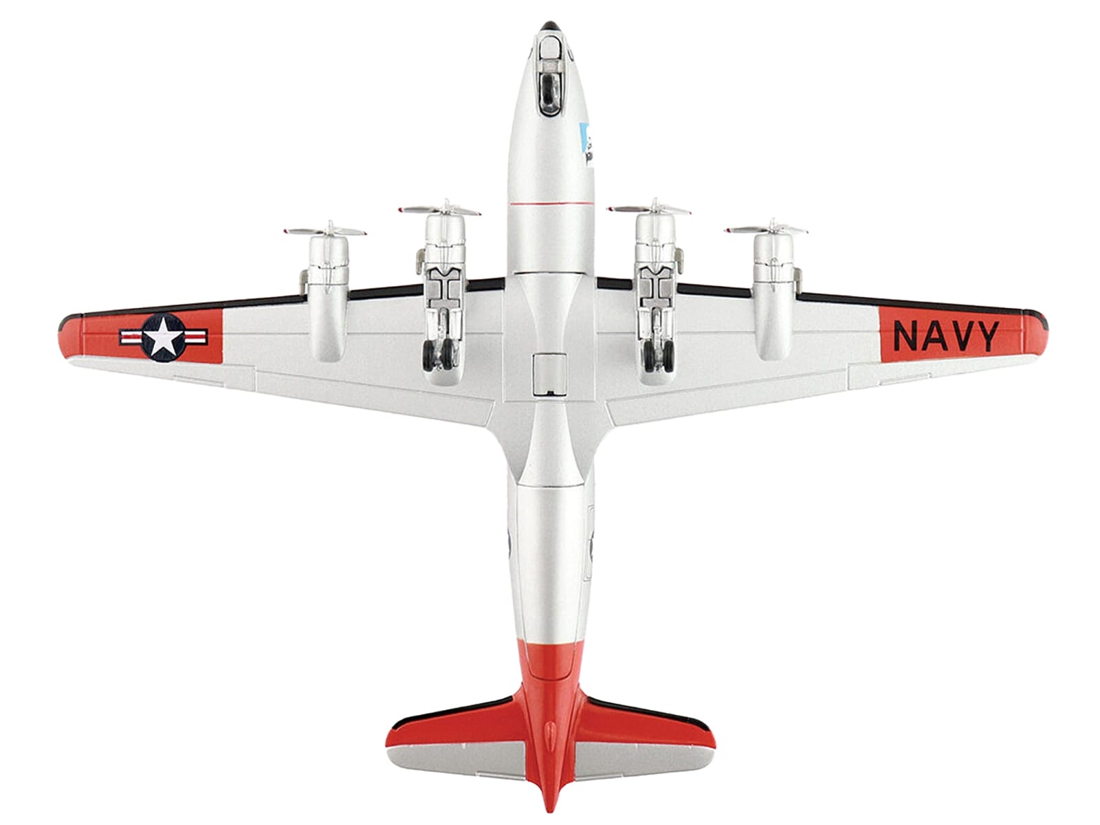 Douglas R5D-3 Skymaster Transport Aircraft "Operation Deep Freeze" (1950s) United States Navy "Airliner Series" 1/200 Diecast Model by Hobby Master - Image 4