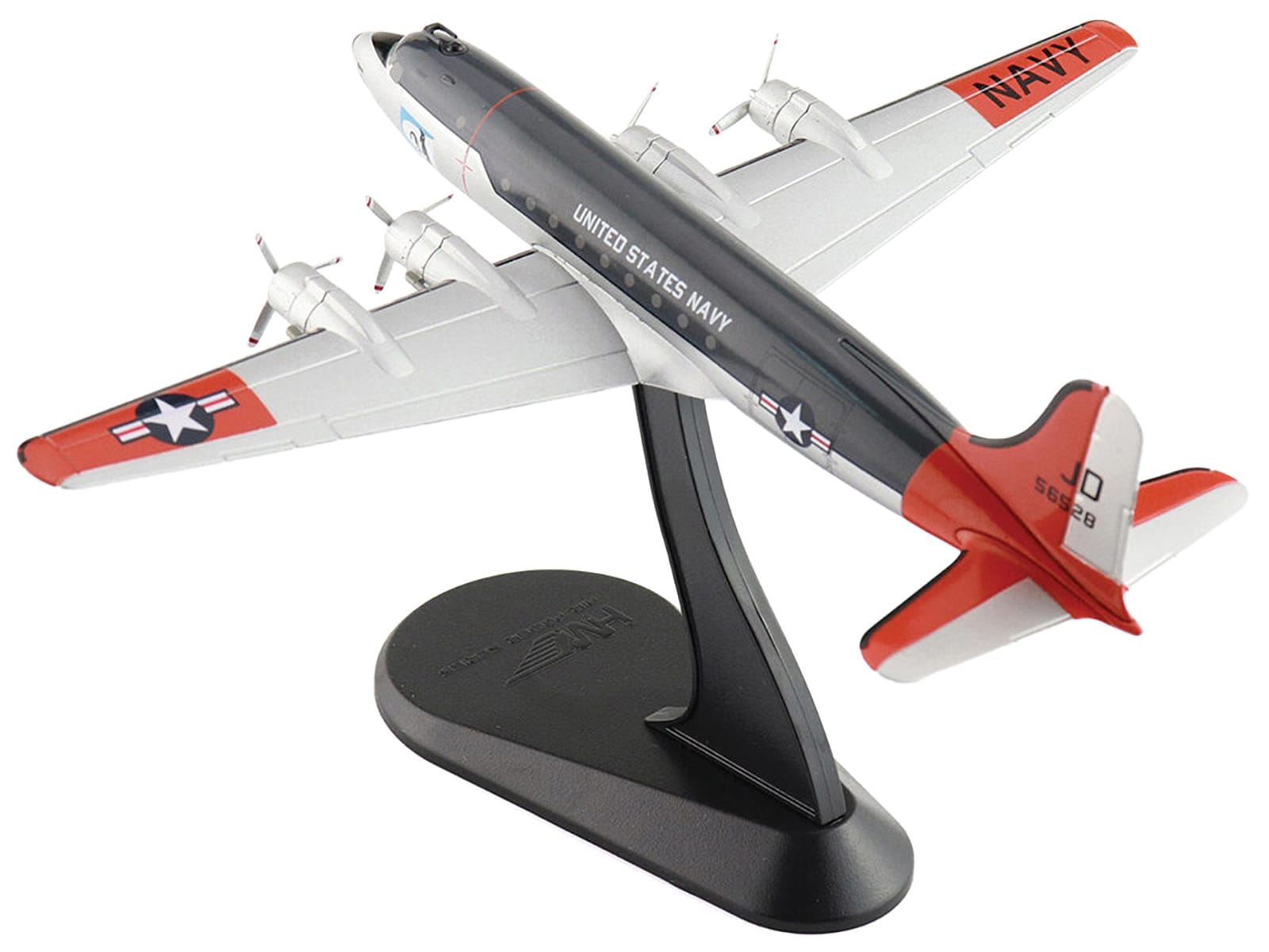 Douglas R5D-3 Skymaster Transport Aircraft "Operation Deep Freeze" (1950s) United States Navy "Airliner Series" 1/200 Diecast Model by Hobby Master - Image 5