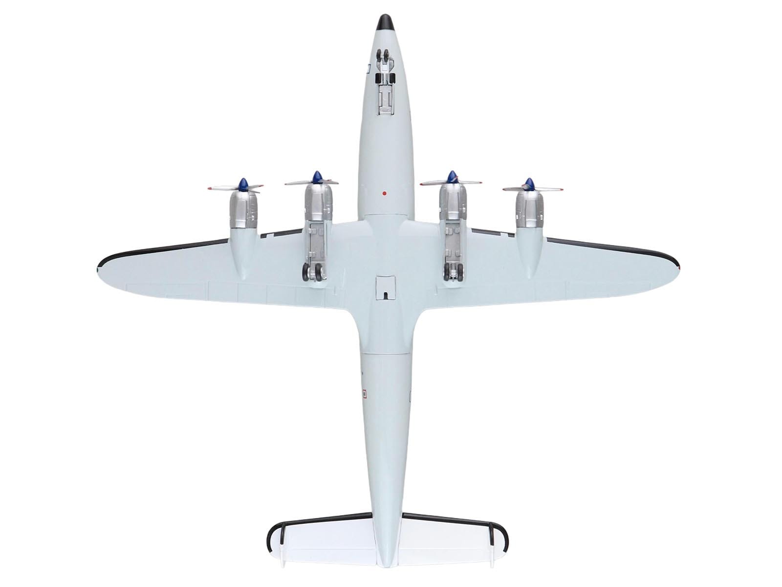 Lockheed C-121G Constellation Transport Aircraft "NASA 421 Maryland" (1969) National Aeronautics and Space Administration "Airliner Series" 1/200 Diecast Model by Hobby Master - Image 4