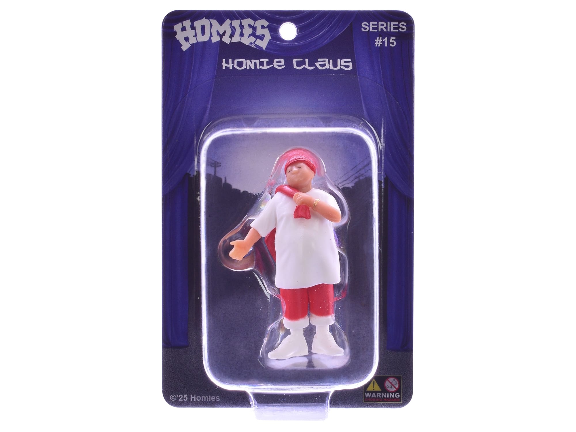 Homie Claus 1.75" Figure "Special Release" #10 Series 15 Model by Homies