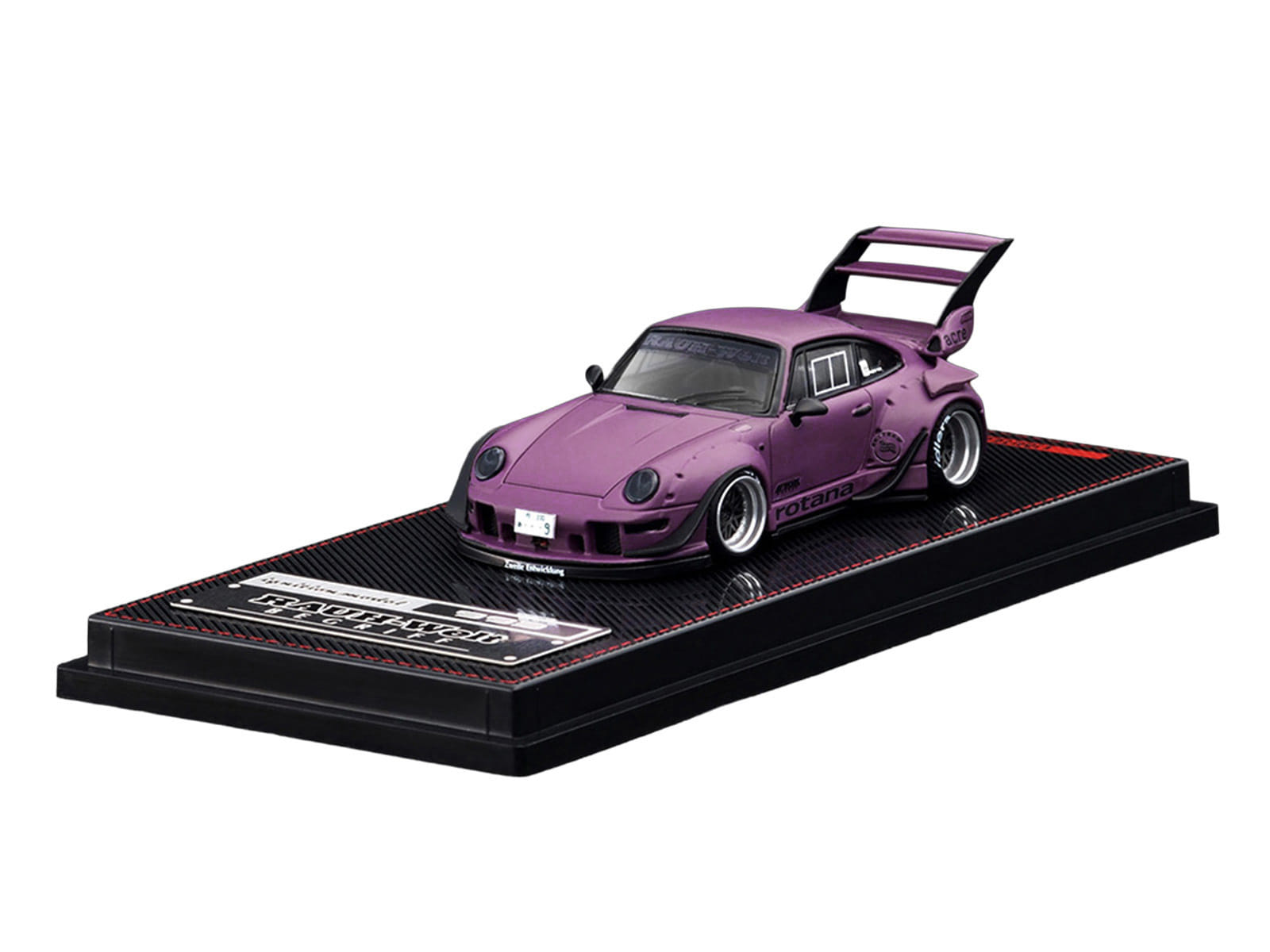 RWB 993 "Rotana" Matt Purple 1/64 Diecast Model Car by Ignition Model - Image 2
