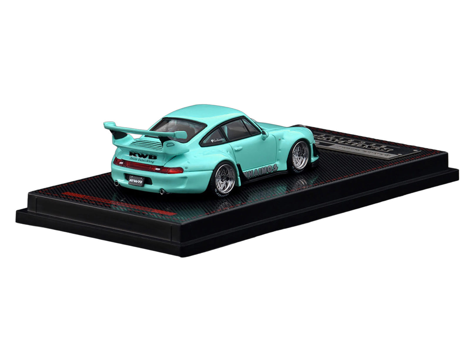 RWB 993 "Lomianki" Blue Green 1/64 Diecast Model Car by Ignition Model - Image 3