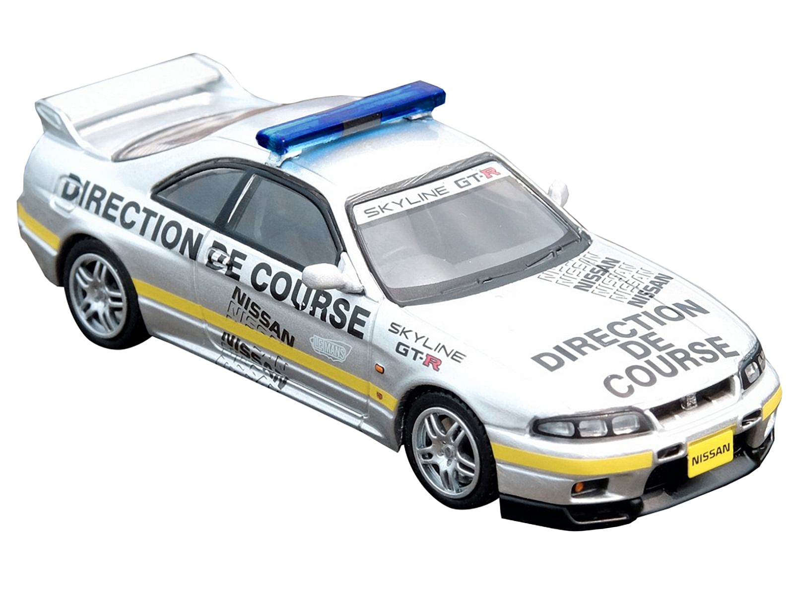 Nissan Skyline GT-R (R33) RHD (Right Hand Drive) “24 Hours of Le Mans – Official Pace Car” (1997) 1/64 Diecast Model Car by Inno Models