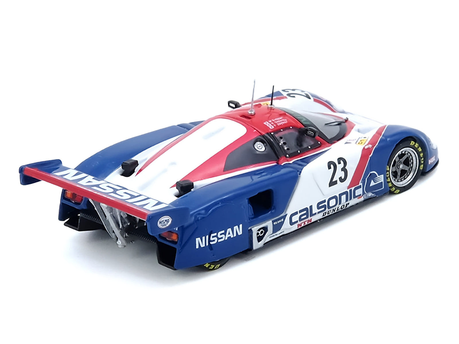 Nissan R89C #23 Masahiro Hasemi - Kazuyoshi Hoshino - Toshio Suzuki "24 Hours of Le Mans" (1989) 1/64 Diecast Model Car by Inno Models - Image 3