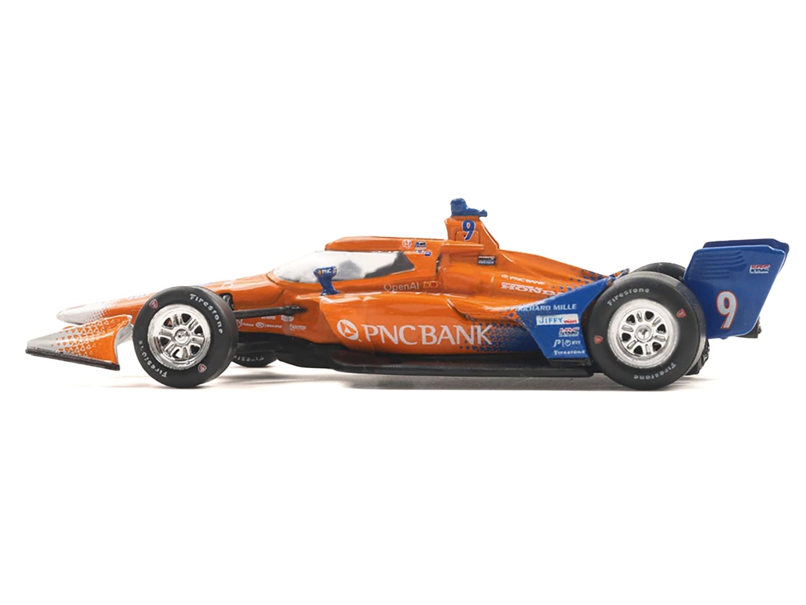 Dallara IndyCar #9 Scott Dixon "PNC Bank" Chip Ganassi Racing (Road Course Configuration) "NTT IndyCar Series" (2025) 1/64 Diecast Model Car by IXO Models