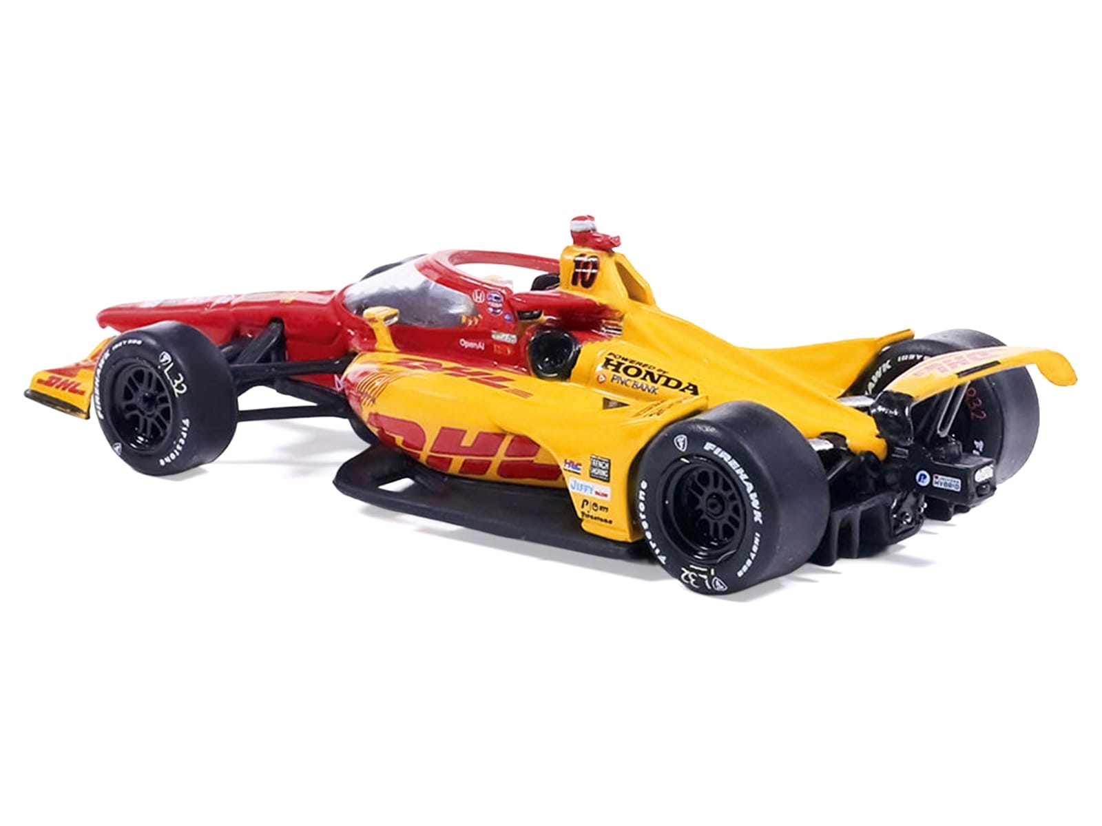 Dallara IndyCar #10 Alex Palou "DHL - Chip Ganassi Racing" Winner "Indianapolis 500" (2025) 1/64 Diecast Model by IXO Models - Image 3