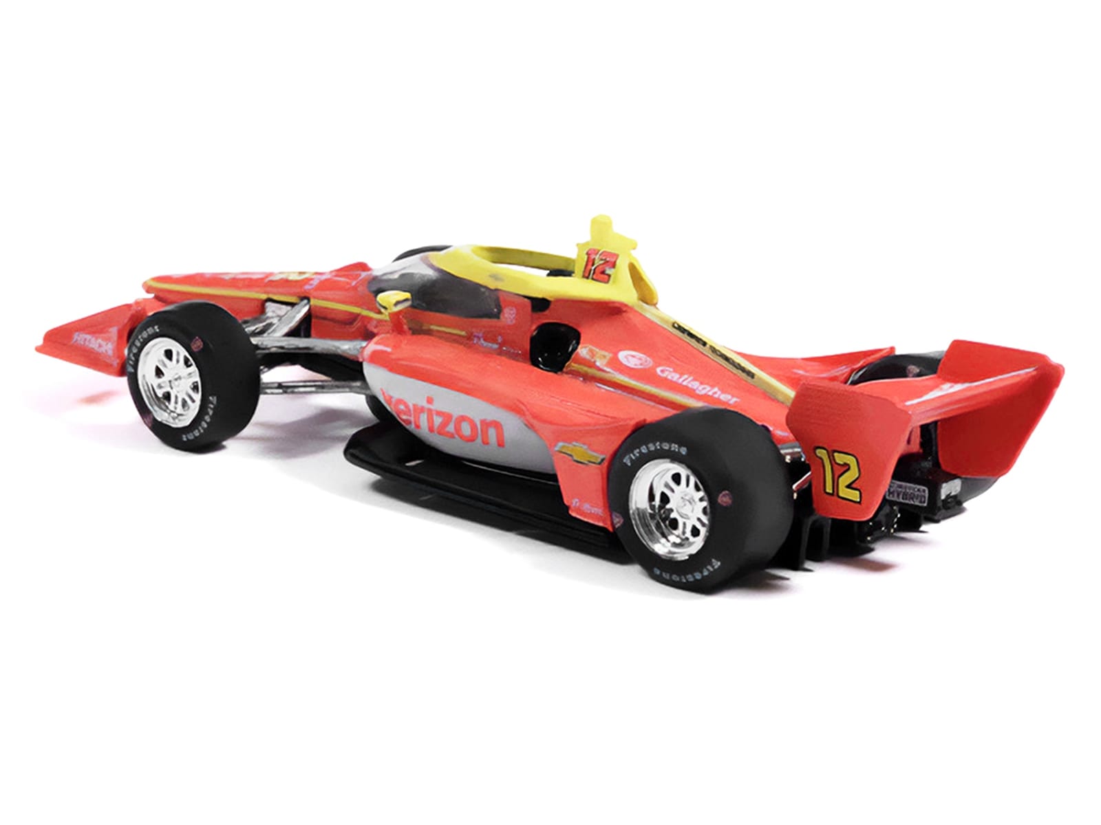 Dallara IndyCar #12 David Malukas "Verizon" Team Penske (Road Course Configuration) "NTT IndyCar Series" (2026) 1/64 Diecast Model by IXO Models - Image 3