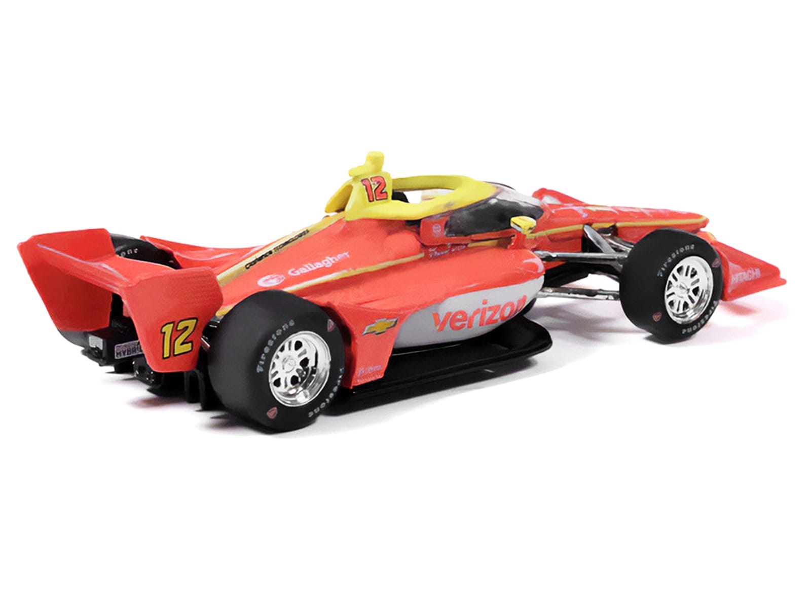 Dallara IndyCar #12 David Malukas "Verizon" Team Penske (Road Course Configuration) "NTT IndyCar Series" (2026) 1/64 Diecast Model by IXO Models - Image 4
