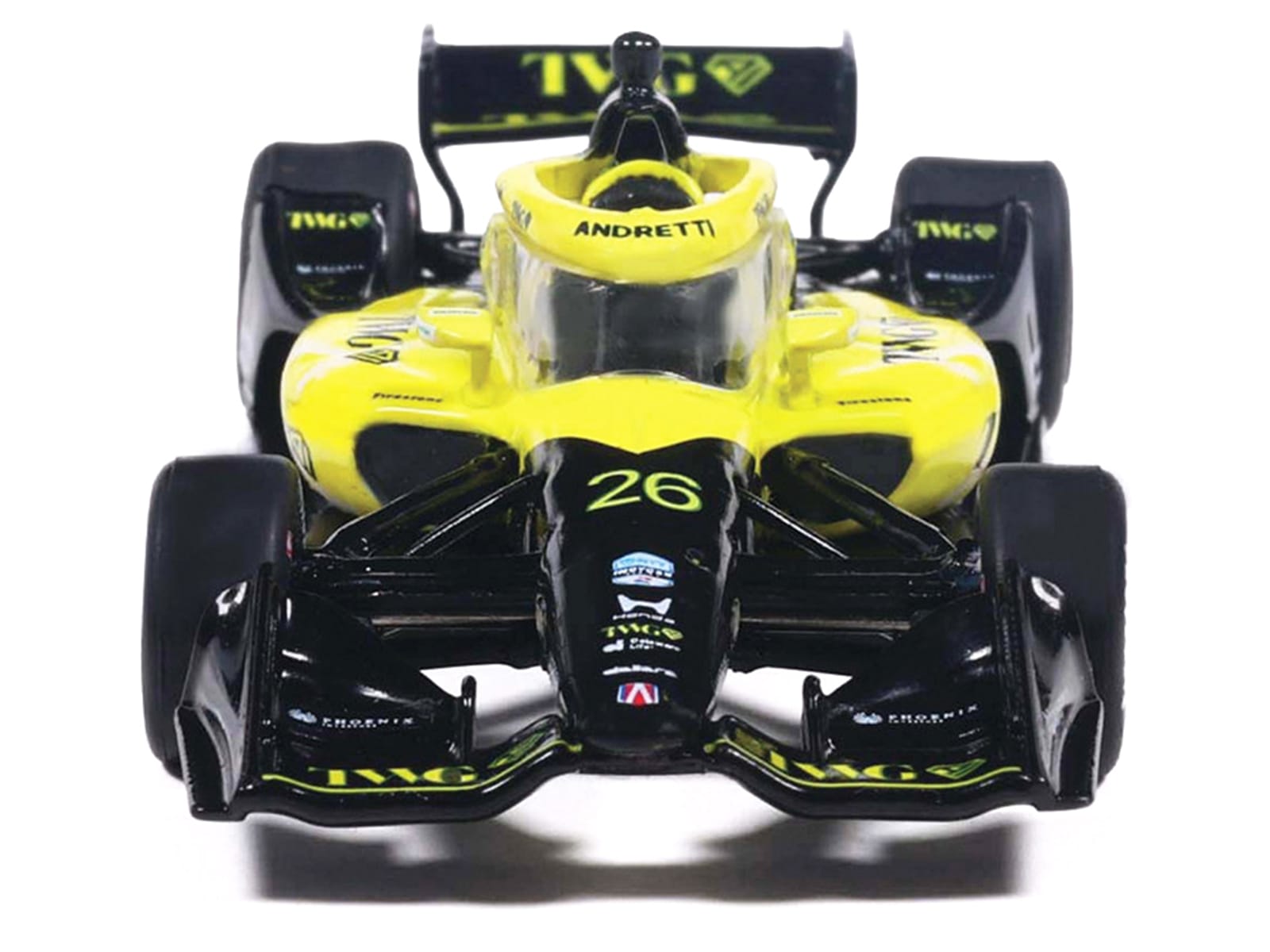 Dallara IndyCar #26 Will Power "TWG" Andretti Global (Road Course Configuration) "NTT IndyCar Series" (2026) 1/64 Diecast Model Car by IXO Models - Image 4