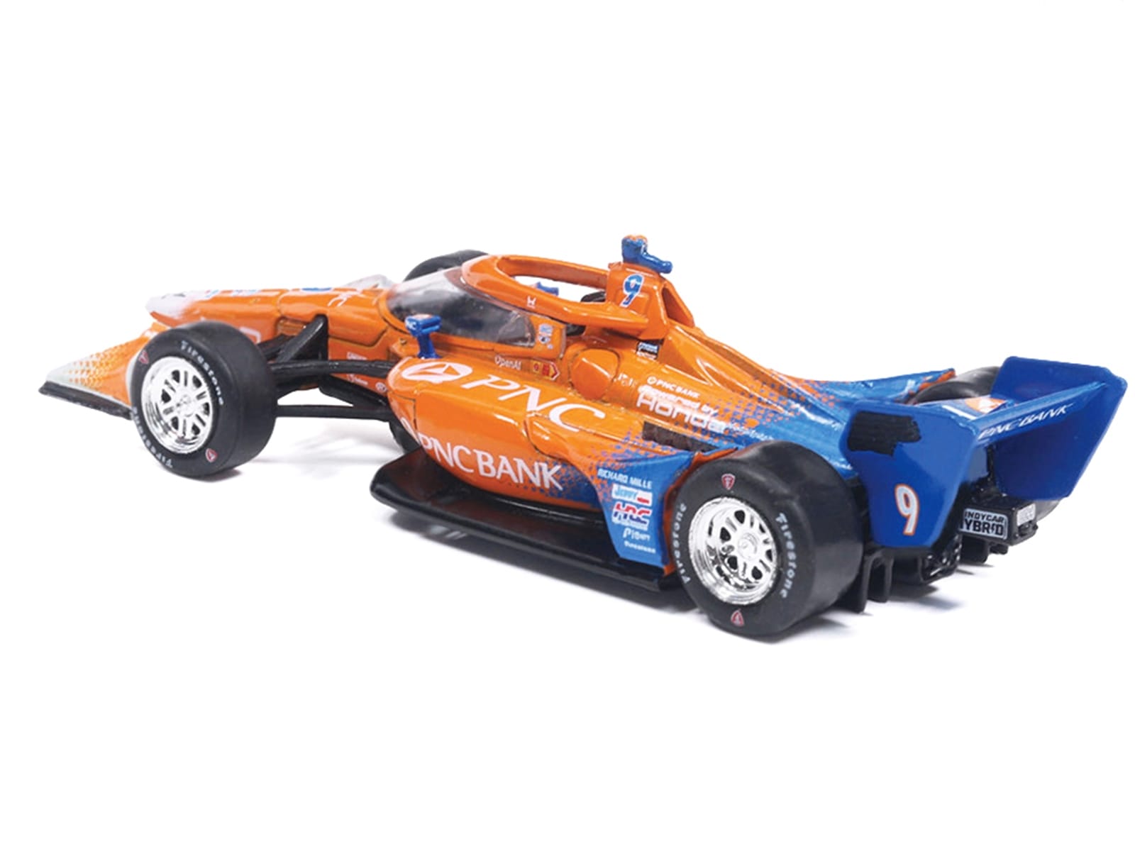 Dallara IndyCar #9 Scott Dixon "PNC Bank" Chip Ganassi Racing (Road Course Configuration) "NTT IndyCar Series" (2026) 1/64 Diecast Model Car by IXO Models - Image 3