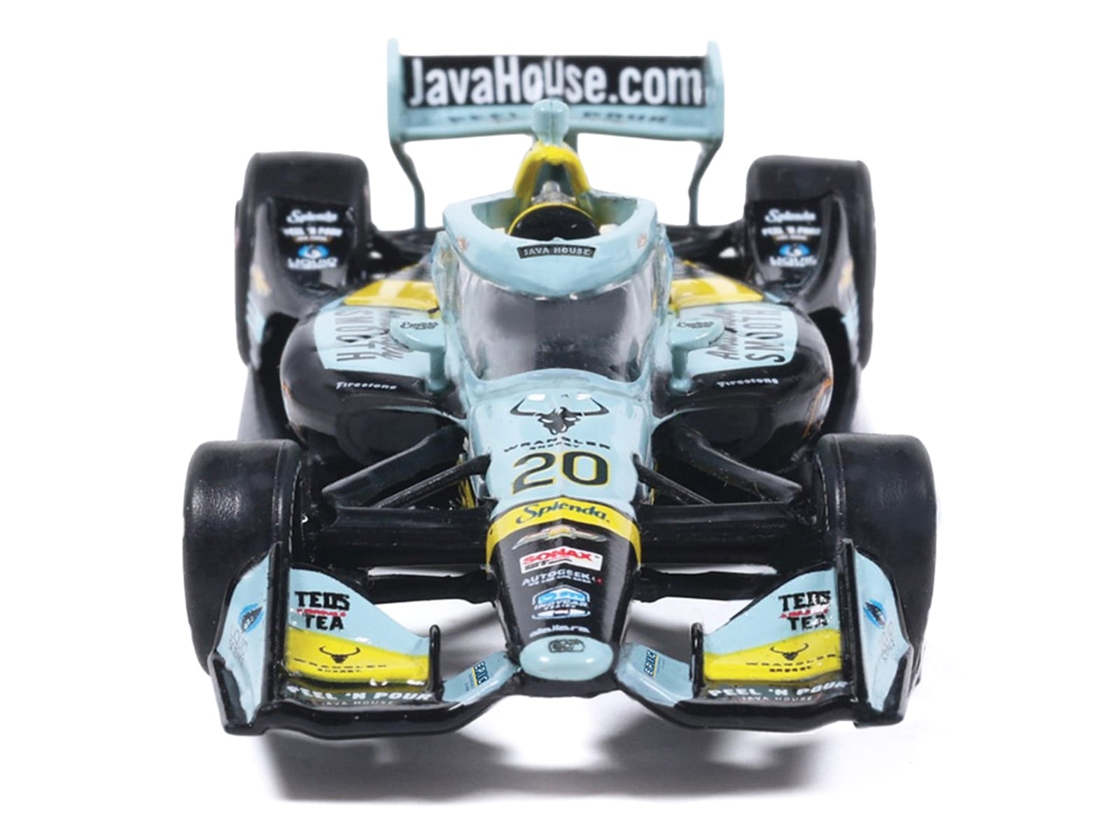 Dallara IndyCar #20 Alexander Rossi "Java House" Ed Carpenter Racing (Road Course Configuration) "NTT IndyCar Series" (2026) 1/64 Diecast Model by IXO Models - Image 5