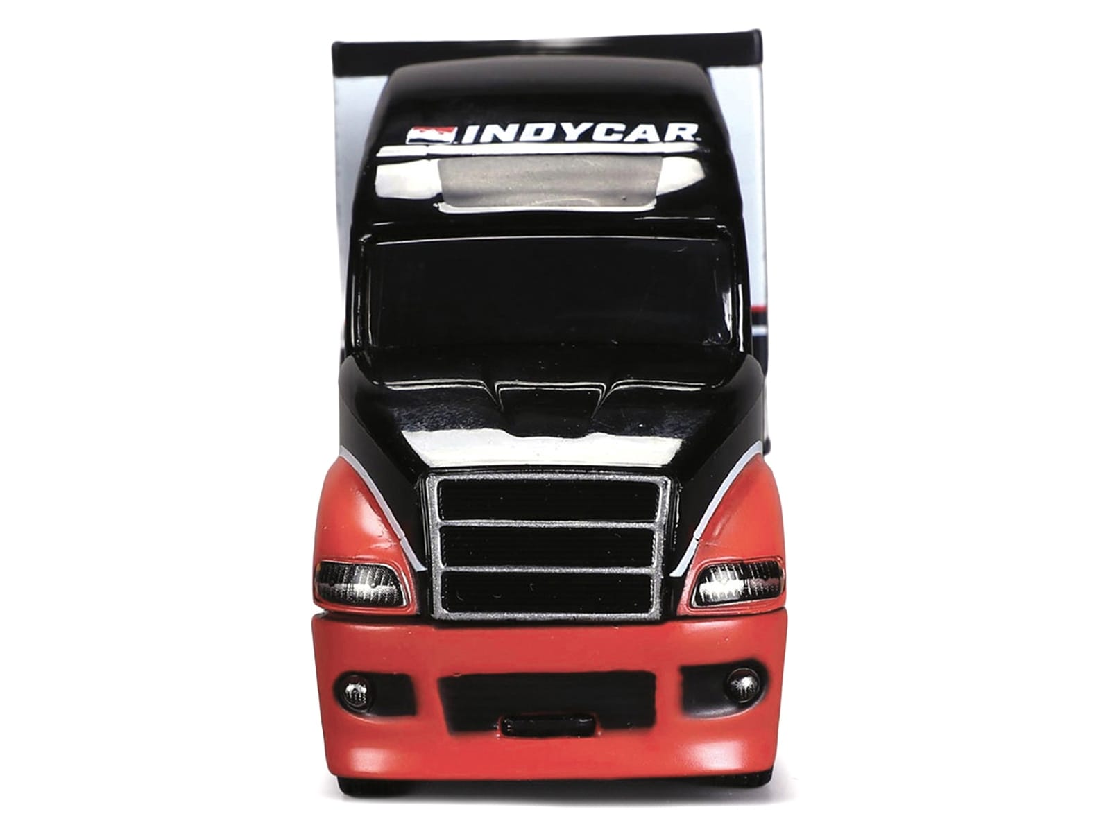 IndyCar Hauler Black and Red with Graphics 1/64 Diecast Model Car by IXO Models - Image 5