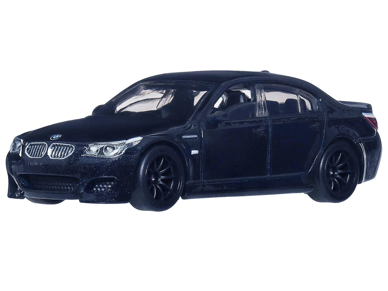 2010 BMW M5 Dark Blue Metallic "Fast & Furious 6" (2013) Movie "Fast & Furious" Series Diecast Model Car by Hot Wheels - Image 2