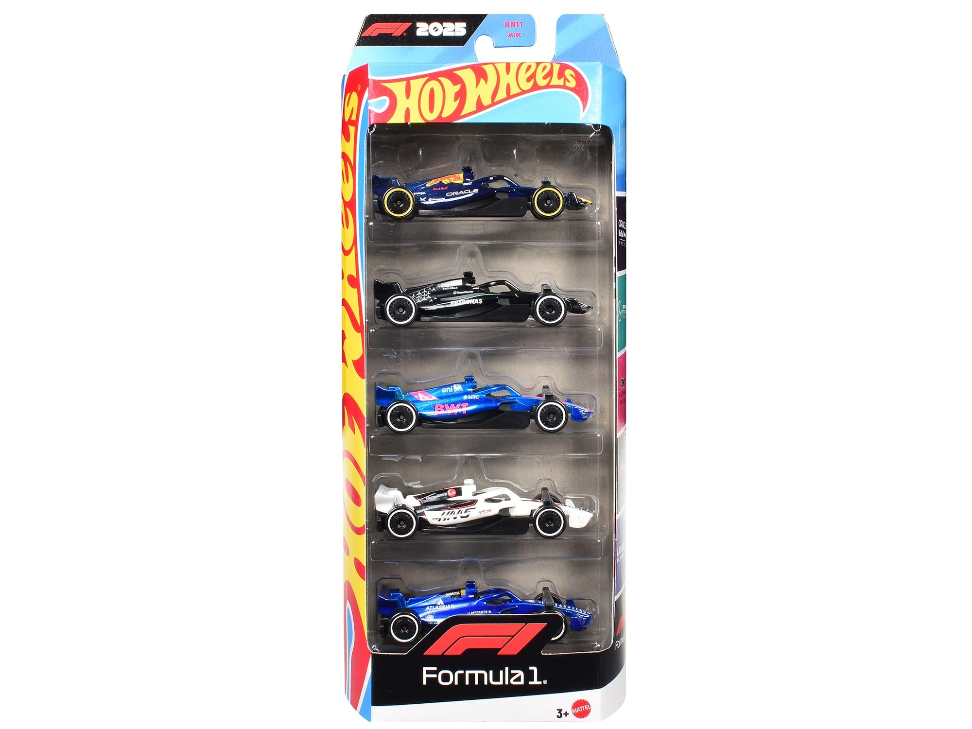 2025 Formula 1 World Championship 5 piece Set Diecast Model Cars by Hot Wheels - Image 2