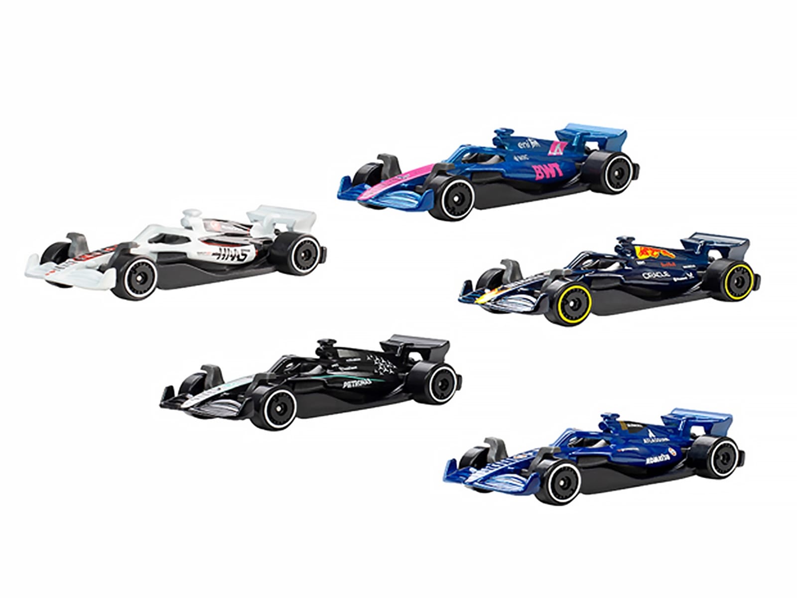 2025 Formula 1 World Championship 5 piece Set Diecast Model Cars by Hot Wheels - Image 3