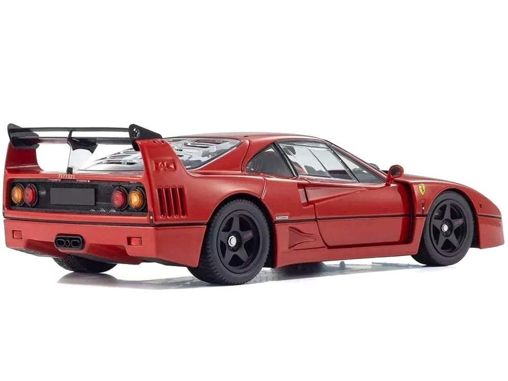 Ferrari F40 Light Weight LM Wing Red 1/18 Diecast Model Car by Kyosho - Image 5