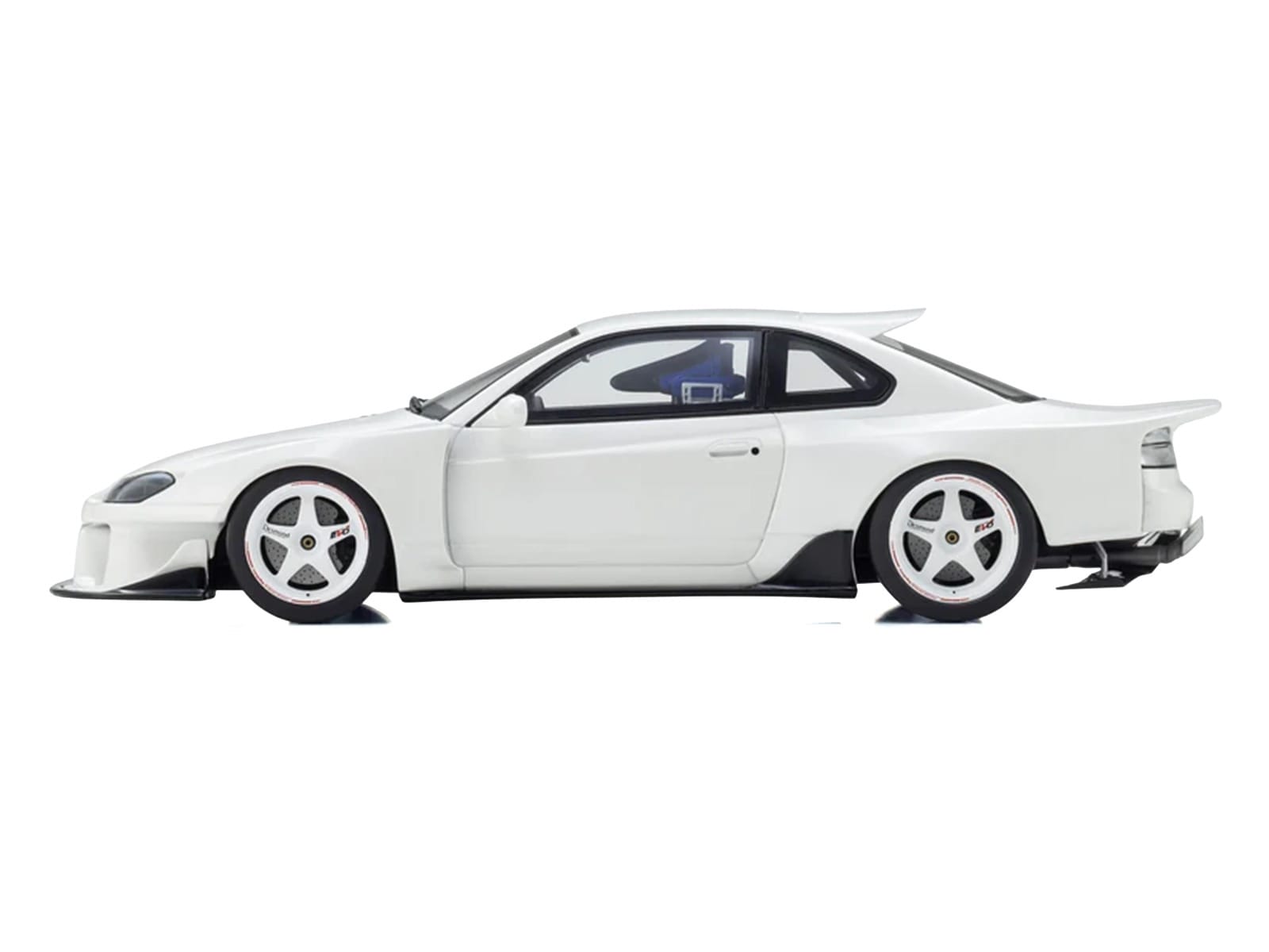 Nissan Silvia (S15) "Khyzyl Saleem" White 1/18 Model Car by Kyosho - Image 3