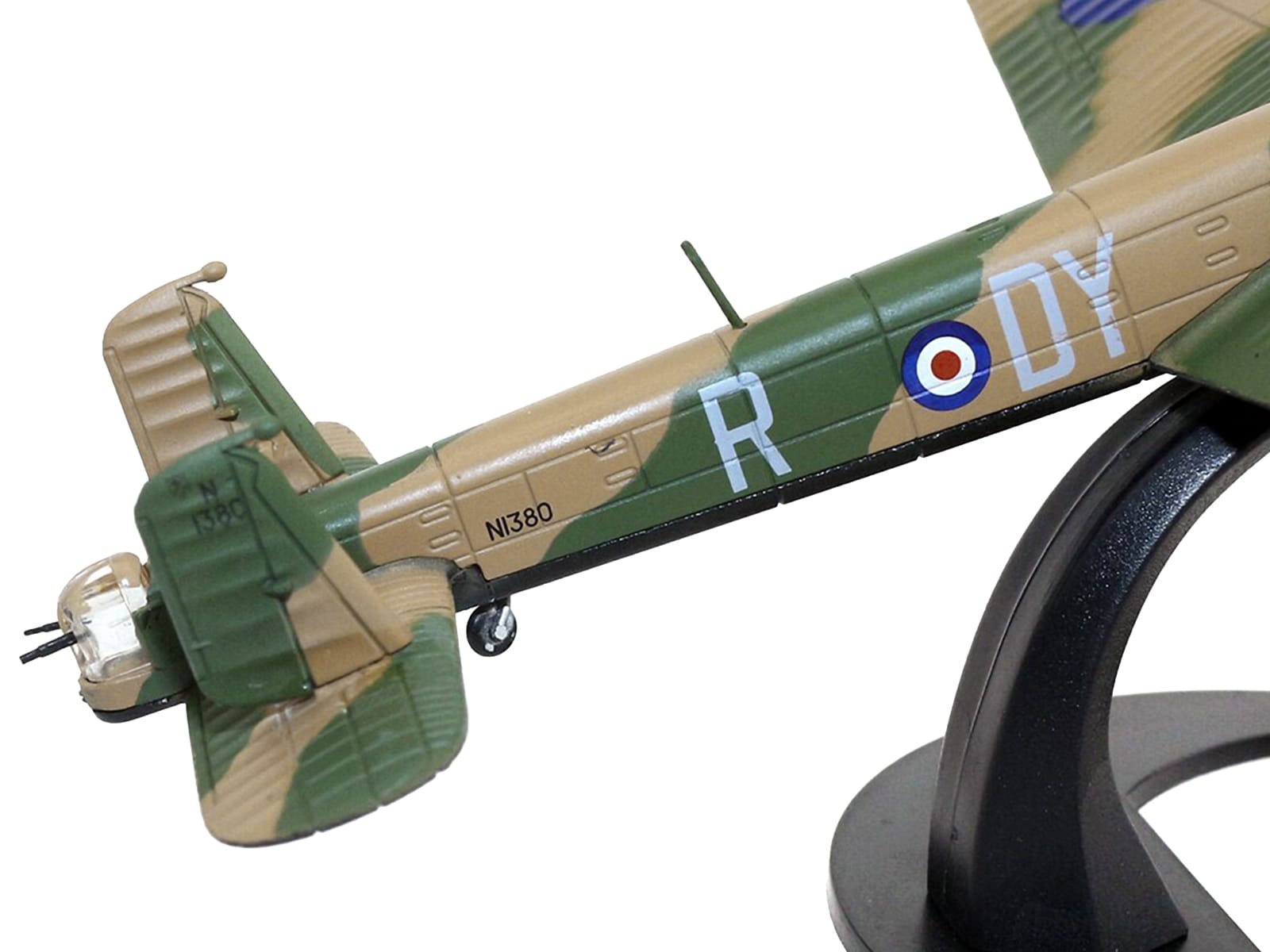 Armstrong Whitworth Whitley Mk.V Bomber Aircraft "No. 102 Squadron RAF Driffield" Royal Air Force (1940) "Planes of World War II" Series 1/144 Diecast Model Airplane by Luppa - Image 3