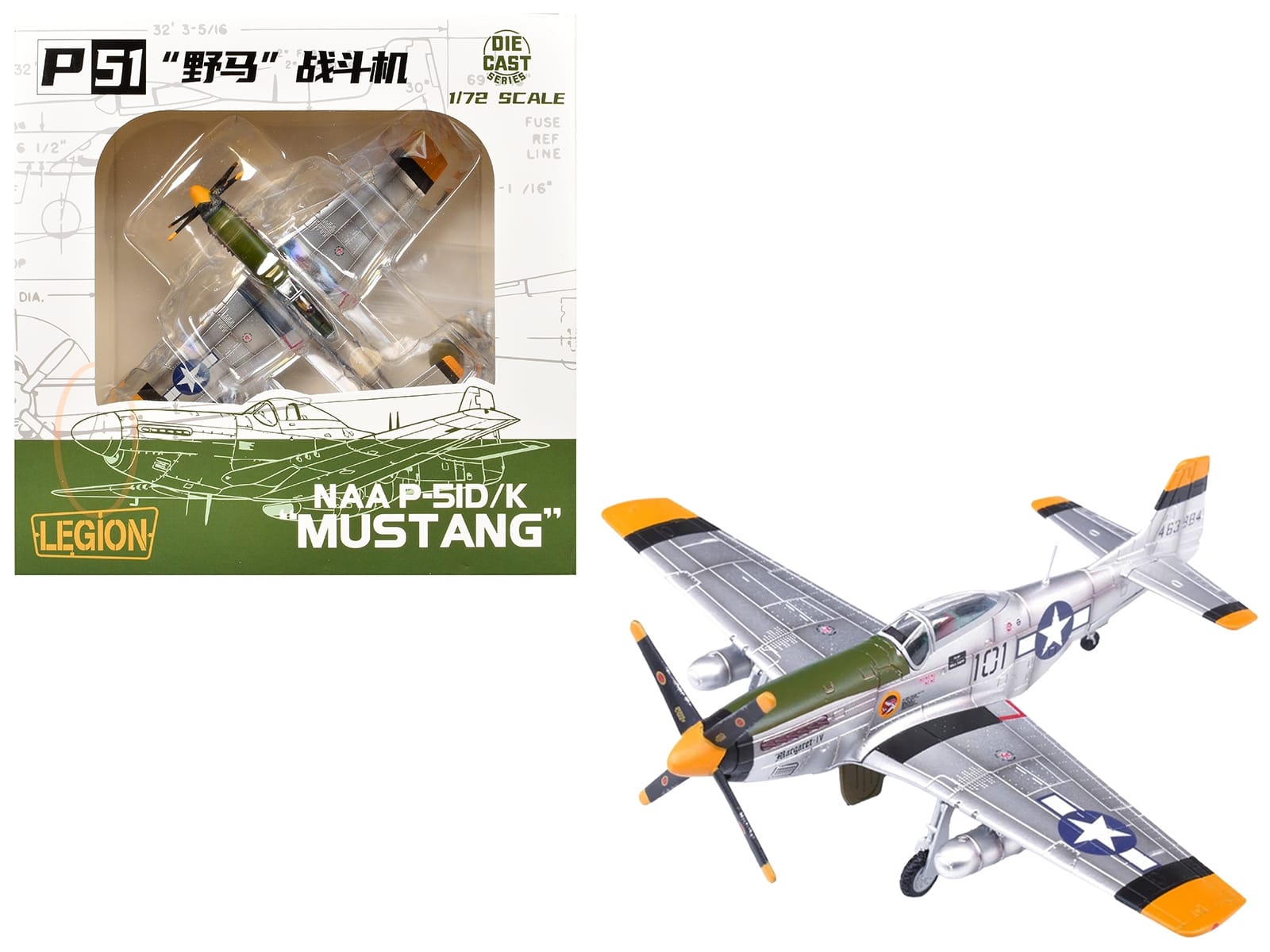 North American P-51D Mustang Aircraft "Margaret IV James Tapp 78th Fighter Squadron 15th Fighter Group Twentieth Air Force Iwo Jima" (1945) United States Army Air Forces 1/72 Diecast Model Airplane by Legion