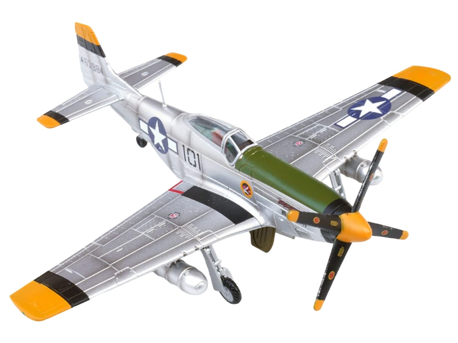 North American P-51D Mustang Aircraft "Margaret IV James Tapp 78th Fighter Squadron 15th Fighter Group Twentieth Air Force Iwo Jima" (1945) United States Army Air Forces 1/72 Diecast Model Airplane by Legion - Image 2