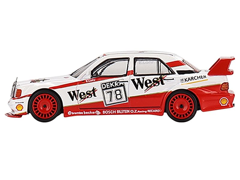 Mercedes-Benz 190E 2.5 16 Evolution II #78 Ellen Lohr “DTM (Deutsche Tourenwagen Meisterschaft)” (1991) Limited Edition to 1800 pieces Worldwide 1/64 Diecast Model Car by True Scale Miniatures