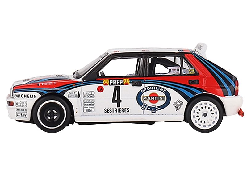 Lancia Delta HF Integrale Evoluzione #4 Didier Auriol – Bernard Occelli “Martini Racing” Winner “Rally MonteCarlo” (1992) Limited Edition to 1440 pieces Worldwide 1/64 Diecast Model Car by True Scale Miniatures