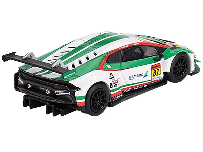 Lamborghini Huracan GT3 EVO #87 Kosuke Matsuura – Natsu Sakaguchi “Bamboo Airways – JLOC” “Super GT Series” (2022) Limited Edition 1/64 Diecast Model Car by True Scale Miniatures