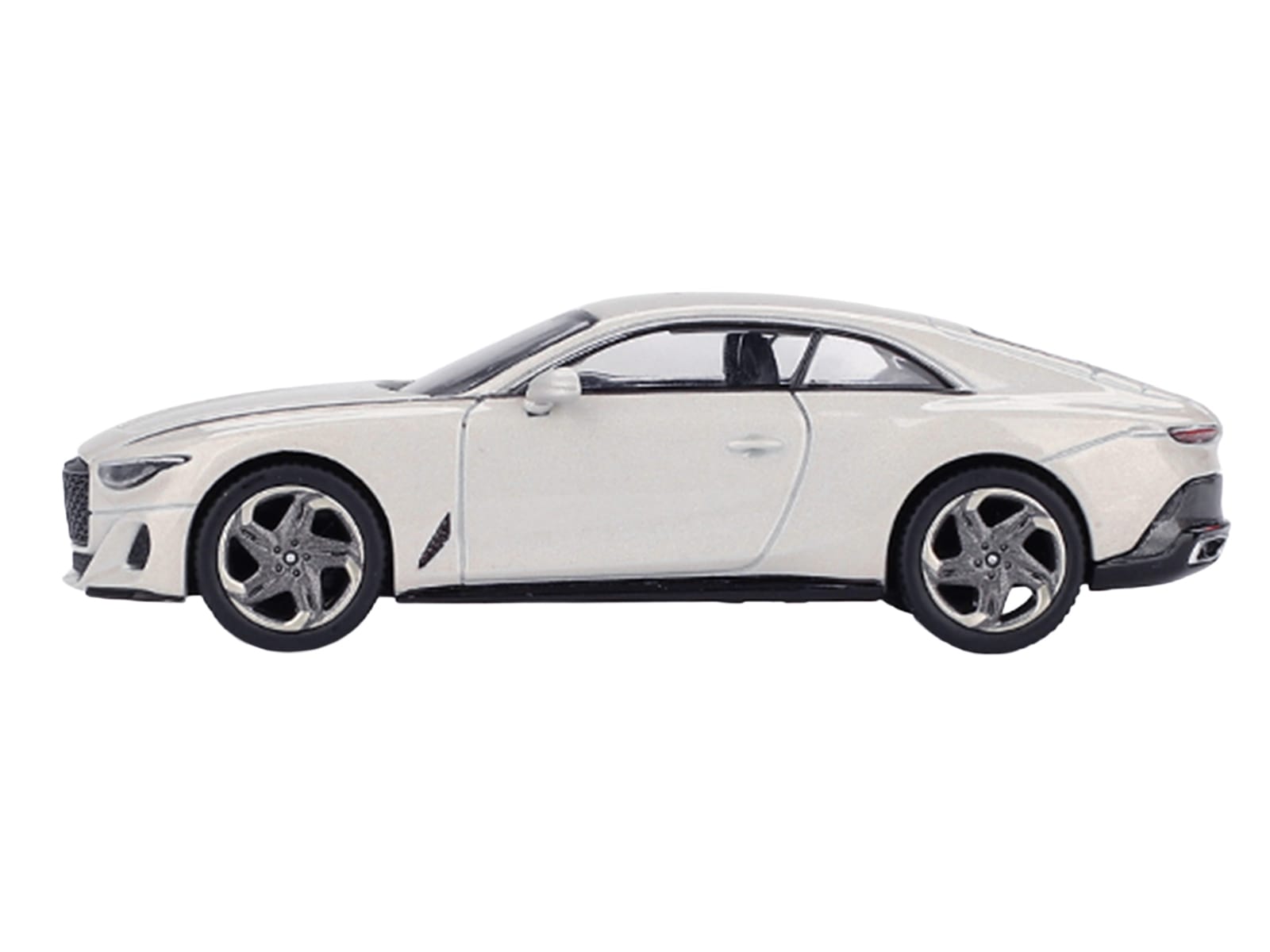 Bentley Batur Bonneville Pearl White Metallic Limited Edition 1/64 Die Cast Model Car by Mini GT - Image 2
