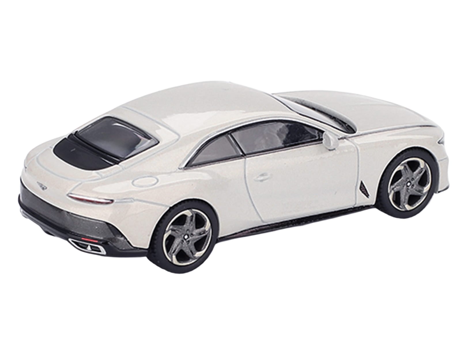 Bentley Batur Bonneville Pearl White Metallic Limited Edition 1/64 Die Cast Model Car by Mini GT - Image 3