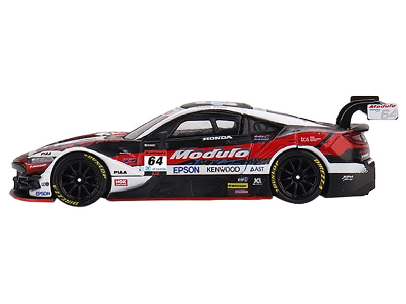 Honda NSX-GT "Type S" GT500 #64 Takuya Izawa - Kakunoshin Ohta "Modulo Nakajima Racing" "Super GT Series" (2023) Limited Edition 1/64 Diecast Model Car by Mini GT - Image 2