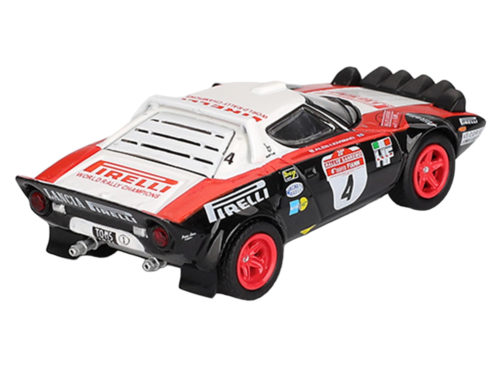 Lancia Stratos HF #4 Markku Alen - Ilkka Kivimaki Winner "Rally Sanremo" (1978) Limited Edition 1/64 Diecast Model Car by Mini GT - Image 4