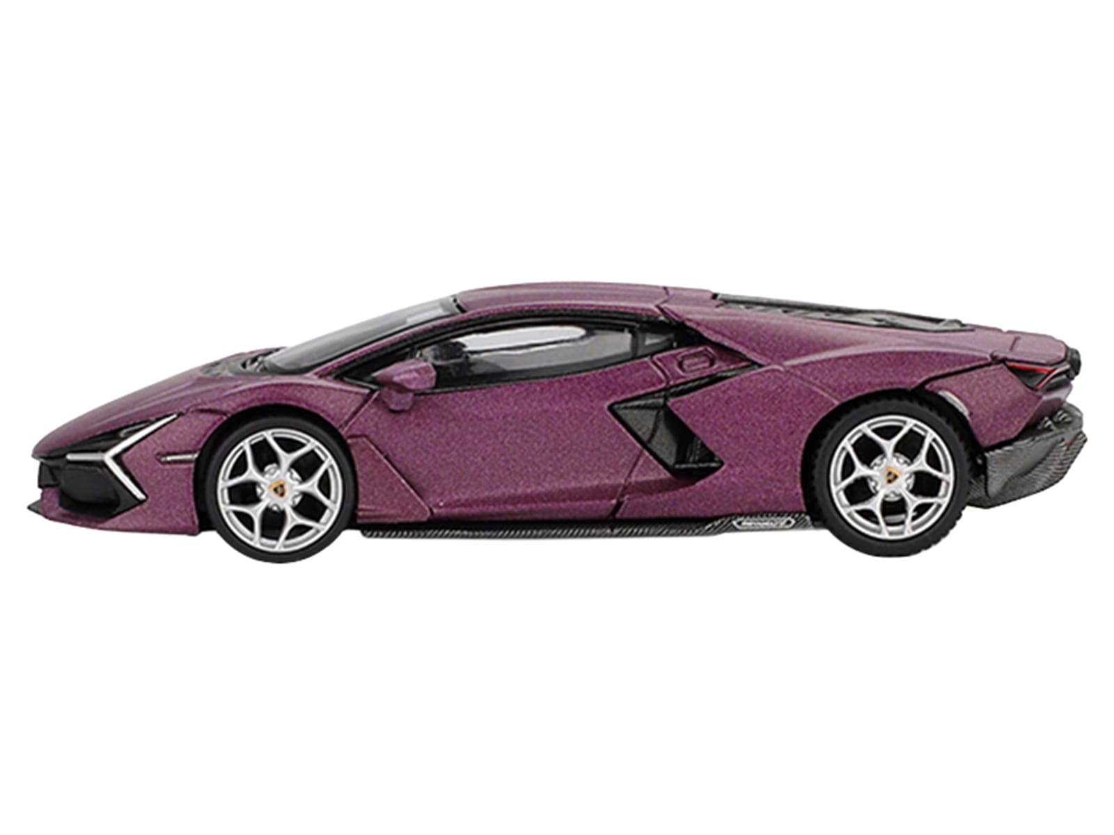 Lamborghini Revuelto Viola 30th Matt Purple Metallic Limited Edition 1/64 Diecast Model Car by Mini GT - Image 2