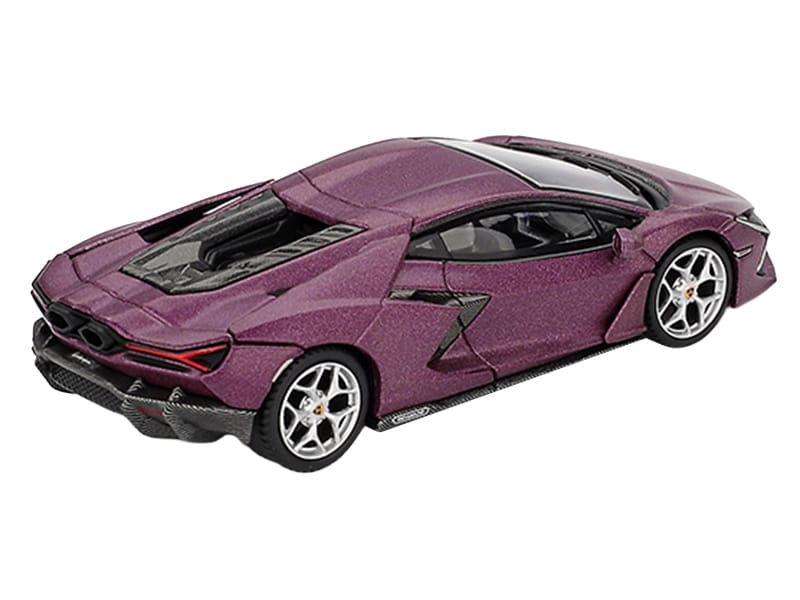 Lamborghini Revuelto Viola 30th Matt Purple Metallic Limited Edition 1/64 Diecast Model Car by Mini GT - Image 3