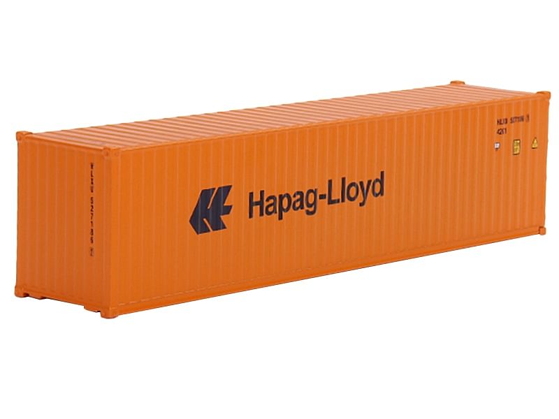 40′ Dry Goods Container “Hapag-Lloyd” Orange Limited Edition for 1/64 scale models by True Scale Miniatures