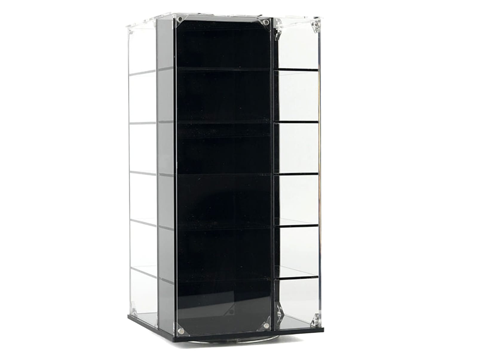 Acrylitower Showcase 24 Car Display Desktop Spinner with Cover "Mijo Exclusives" for 1/64 Scale Models - Image 2