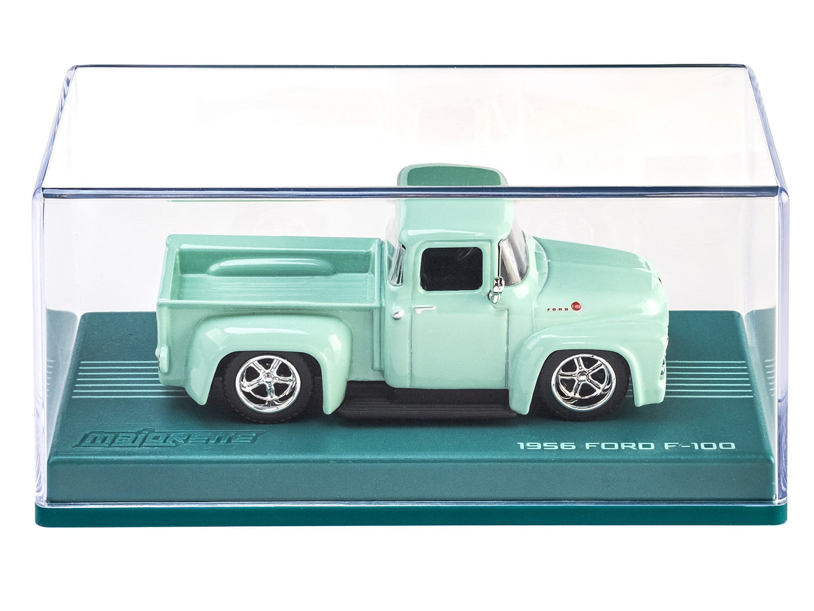1956 Ford F-100 Pickup Truck Light Green "Collection" Series 1/64 Diecast Model Car by Majorette - Image 4