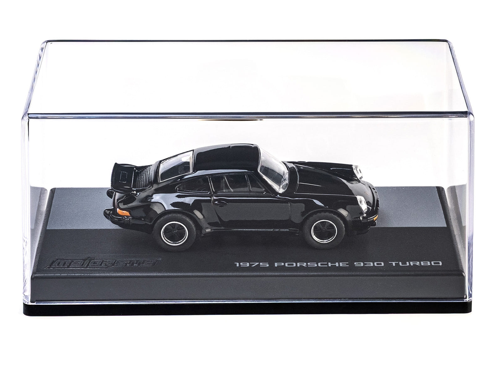 1975 Porsche 930 Turbo Black "Collection" Series 1/64 Diecast Model Car by Majorette - Image 4