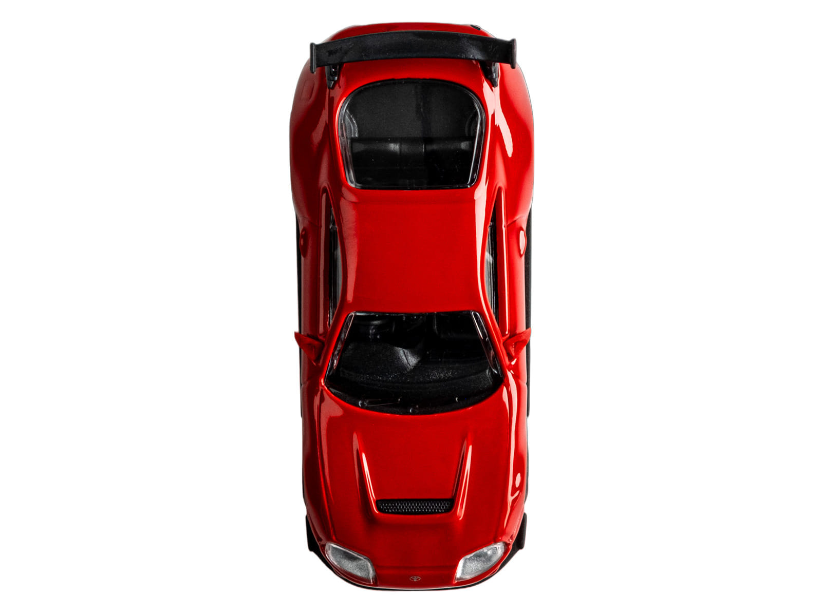 1995 Toyota Supra RHD (Right Hand Drive) Red "Collection" Series 1/64 Diecast Model Car by Majorette - Image 3