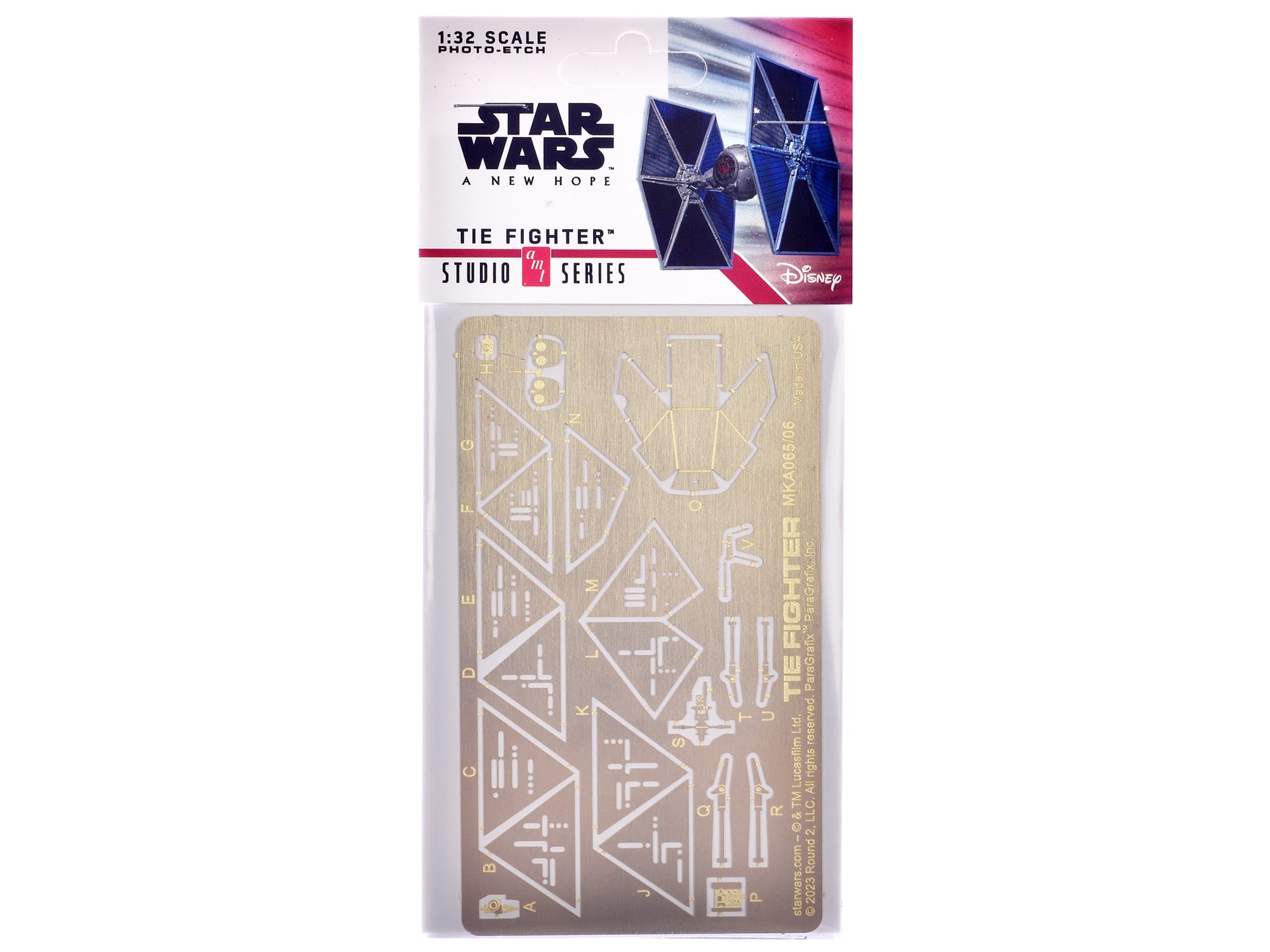 Photoetch Set for "Star Wars: A New Hope" Tie Fighter Kit 1/32 Scale by AMT - Image 3