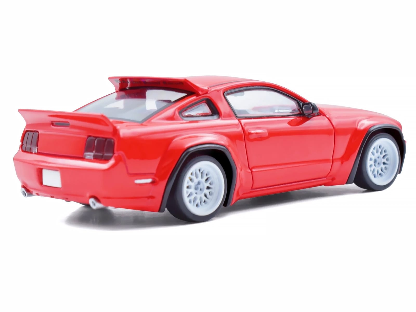 Pandem Mustang Red 1/64 Diecast Model Car by Model Model - Image 3