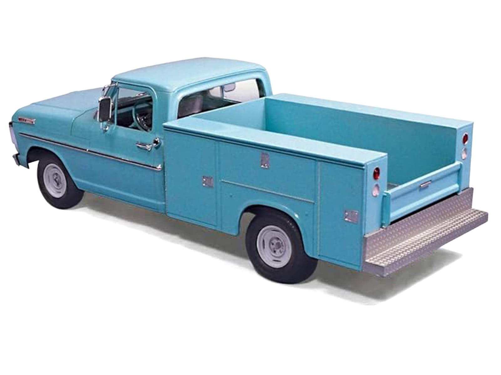 Skill 3 Model Kit 1967 Ford F100 Service Bed Pickup Truck 1/25 Scale Model by Moebius - Image 4