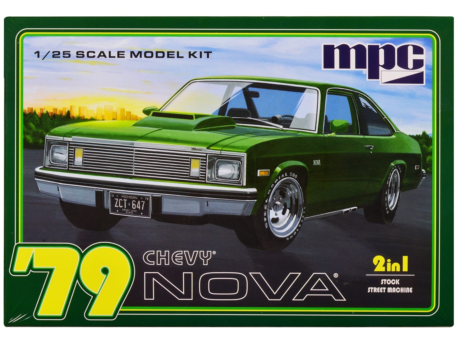 Skill 2 Model Kit 1979 Chevrolet Nova 2-in-1 Kit 1/25 Scale Model by MPC - Image 2