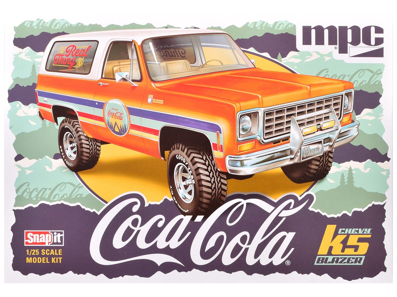 Skill 1 Model Kit Chevrolet K5 Blazer "Coca-Cola" 1/25 Scale Model by MPC