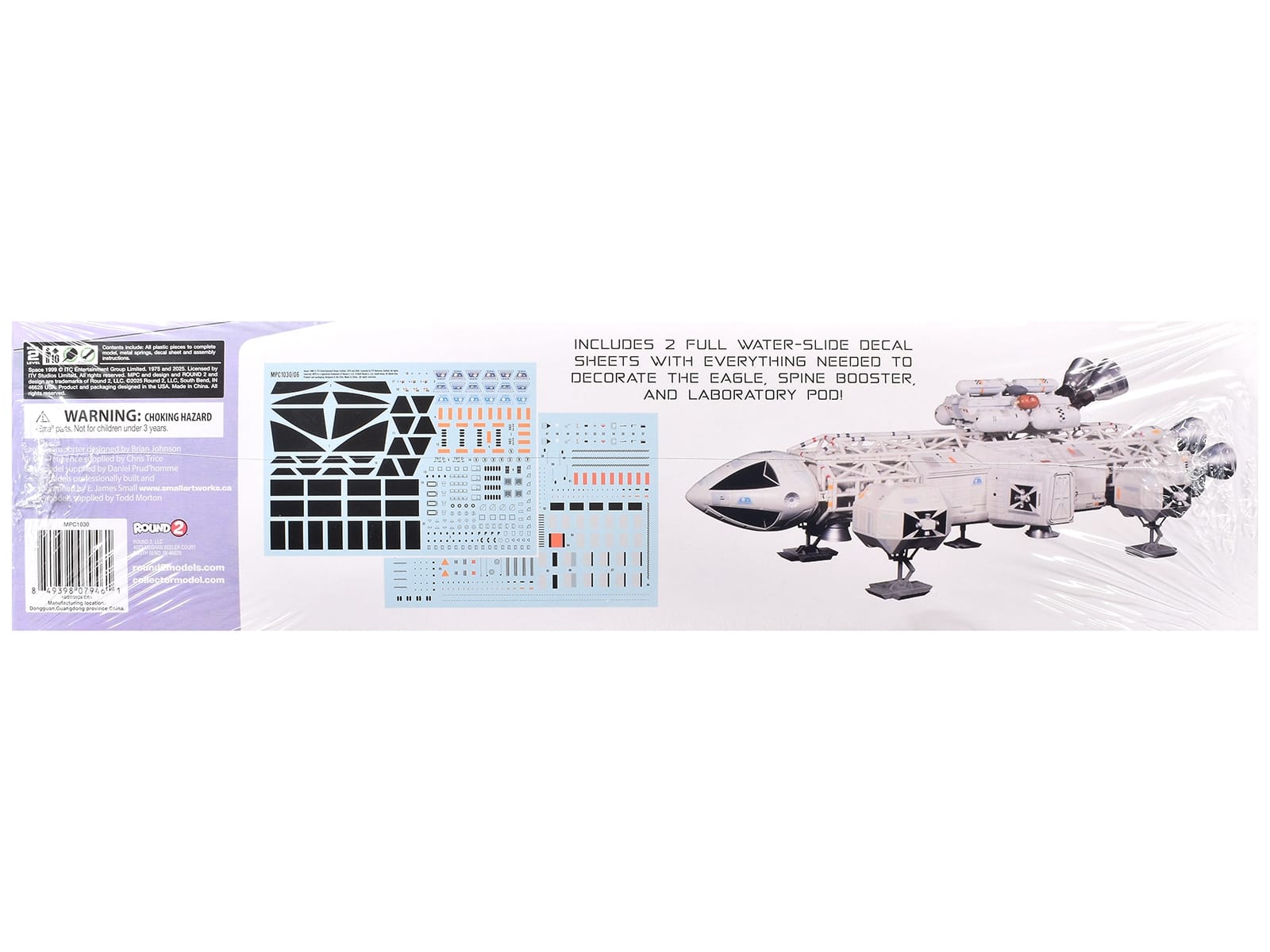 Skill 2 Model Kit Eagle Transporter Metamorph Edition "Space: 1999" (1975-1977) TV Series 1/48 Scale Model by MPC - Image 3