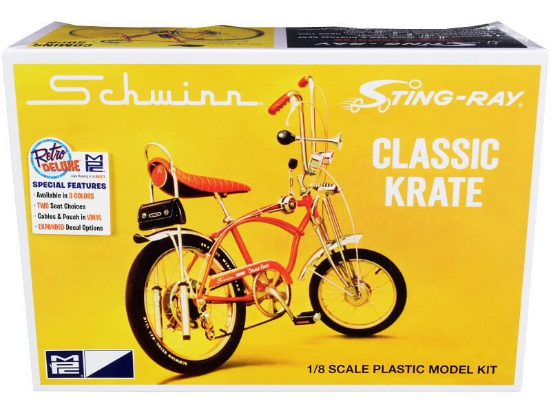 Skill 2 Model Kit Schwinn Sting-Ray 5-Speed Bicycle “Classic Krate” 1/8 Scale Model by MPC
