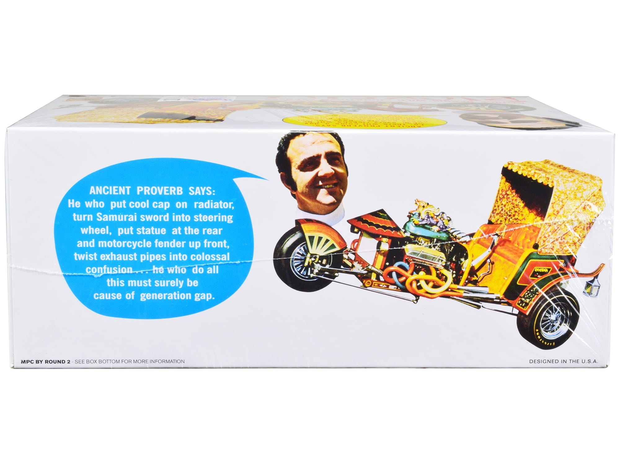 Skill 2 Model Kit George Barris' Wild Chinatown Express Ricksha 1/20 Scale Model by MPC - Image 2