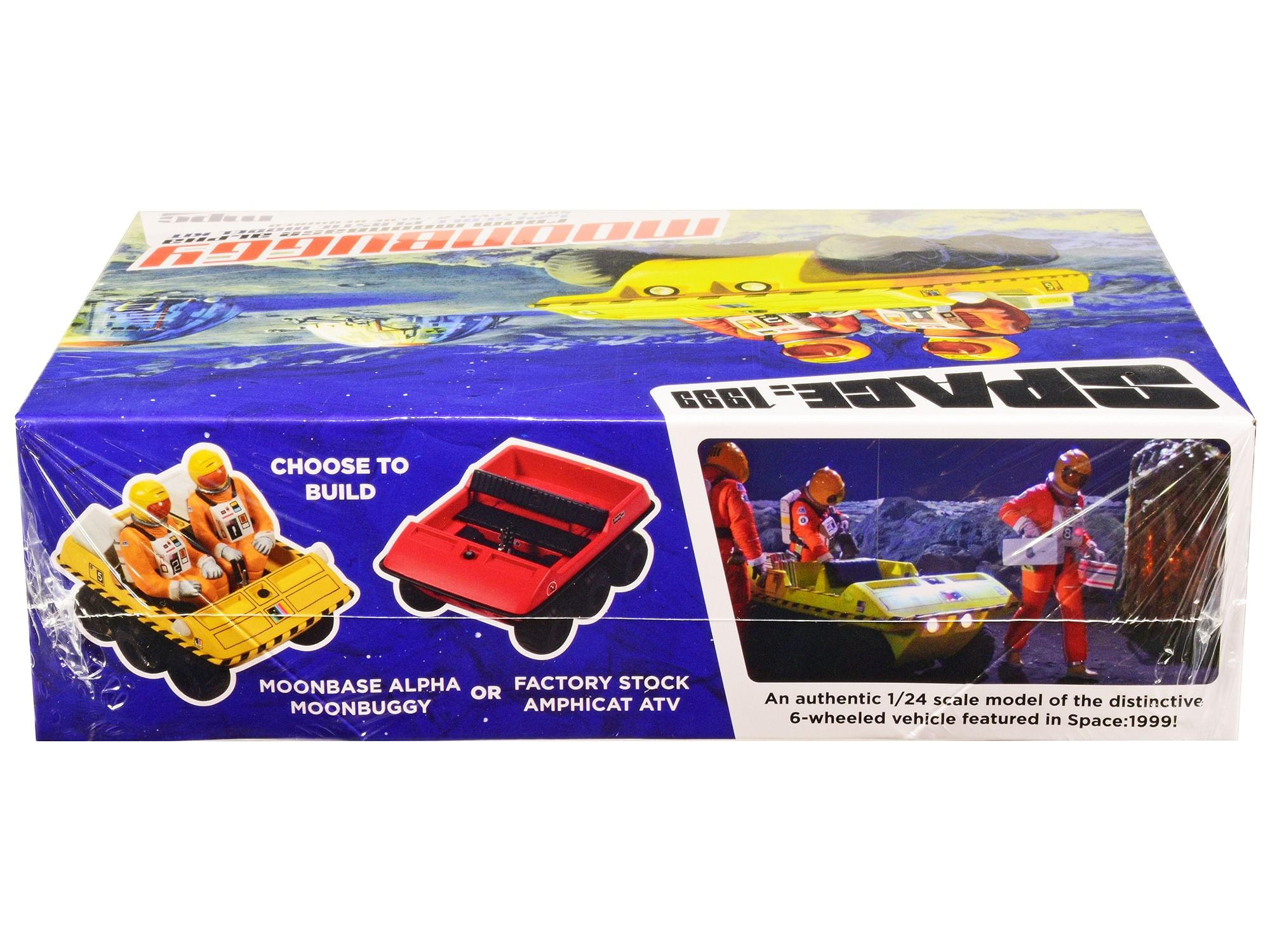 Skill 2 Moonbuggy/Amphicat 6-Wheeled ATV “Space: 1999” (1975-1977) TV Show 2-in-1 Model Kit 1/24 Scale Model by MPC