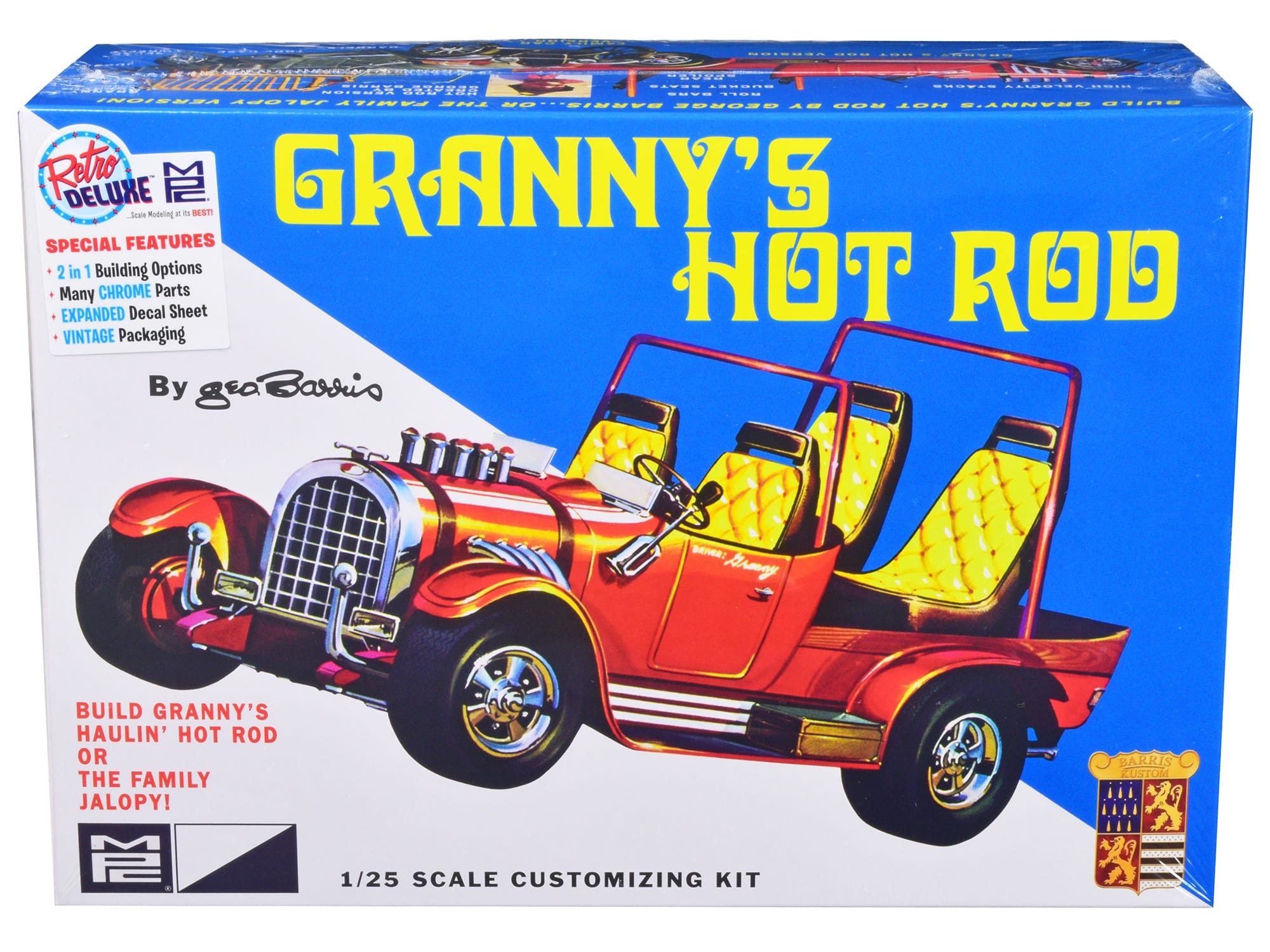 Skill 2 Model Kit Granny's Hot Rod By George Barris 2-in-1 Kit 1/25 Scale Model by MPC - Image 3
